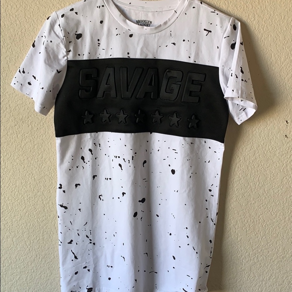 Brooklyn Laundry “Savage” t shirt (boys)